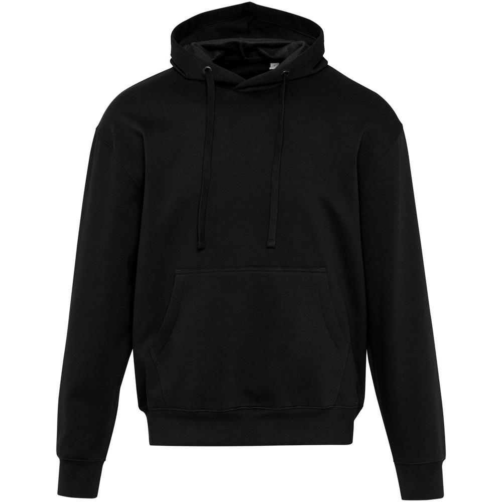 Boris Oversize Kapuzenpullover aus recycelter 280 g/m2 Bio Baumwolle (OCS), unisex schwarz