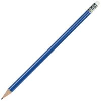 blau, Radierer weiss