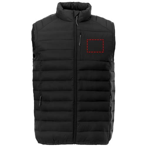 Pallas wattierter Bodywarmer für Herren schwarz