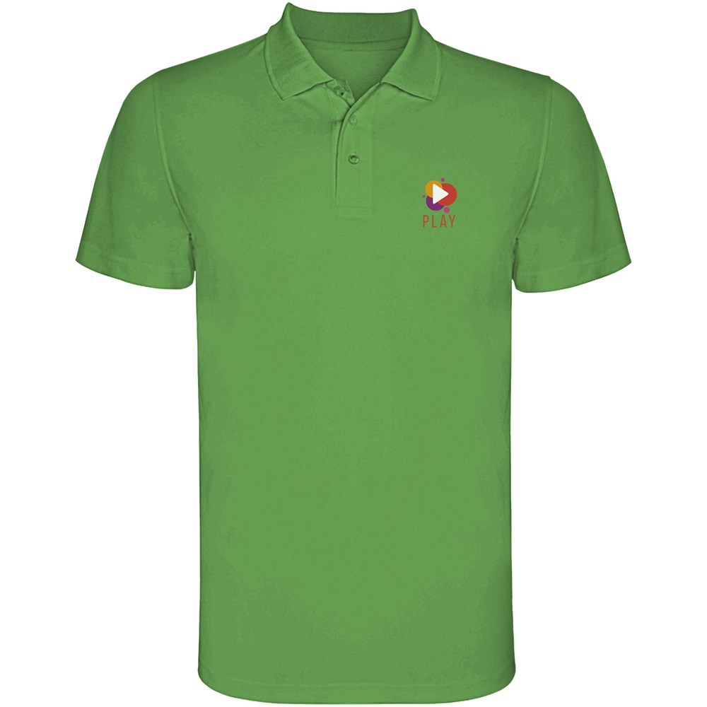 Monzha Sport Poloshirt für Kinder farngrün