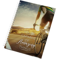 Desk-Mate® A5 Hardcover Tagebuch, undatiert