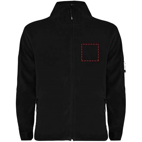 Luciane Microfleecejacke für Herren schwarz