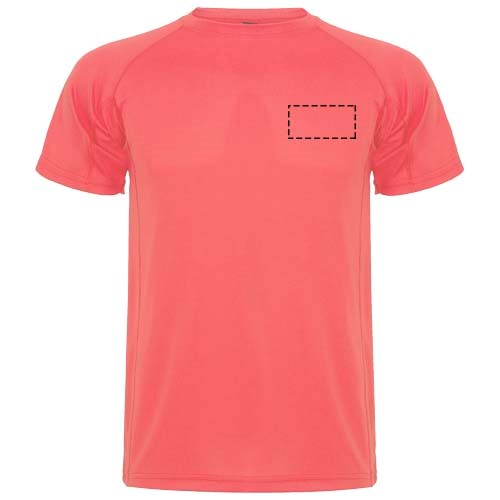 Montecarlo Sport T-Shirt für Kinder Fluor Coral