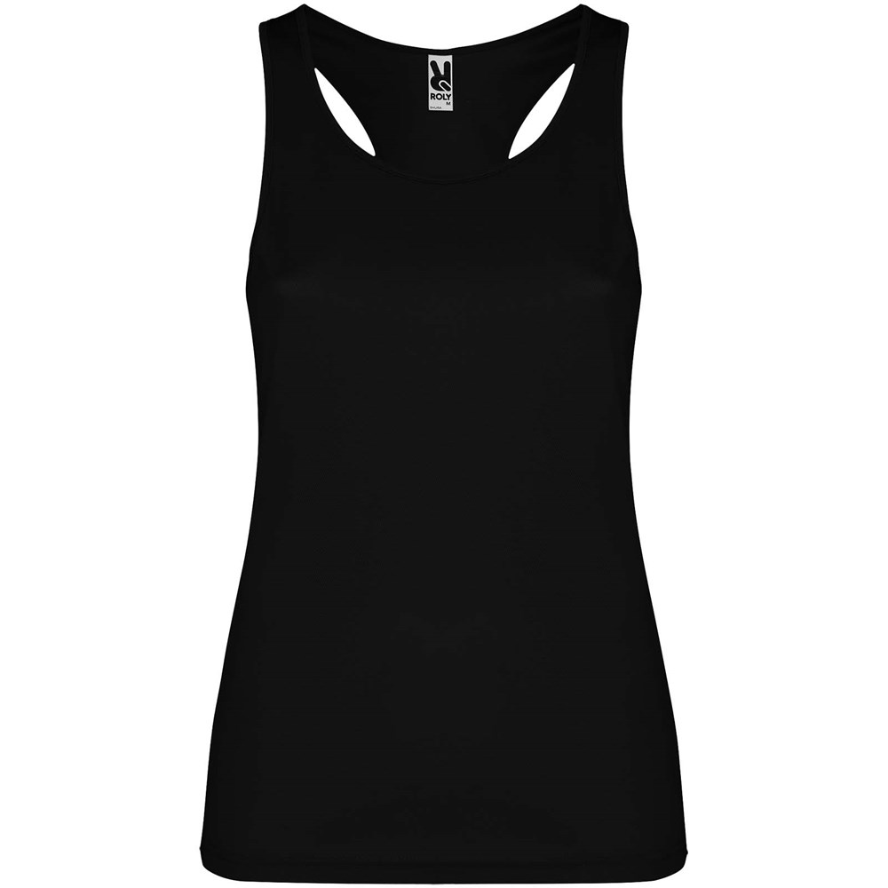 Schura Sport Top für Damen schwarz