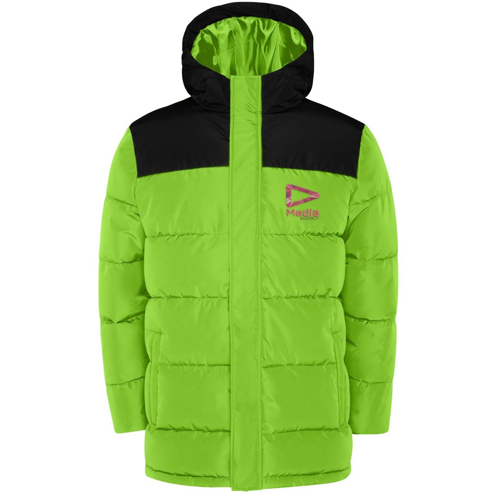 Tallin Steppjacke Unisex limone, schwarz