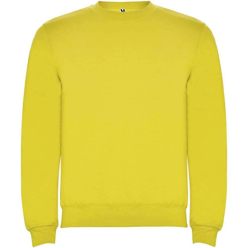 Clasica Sweatshirt mit Rundhalsausschnitt Unisex gelb