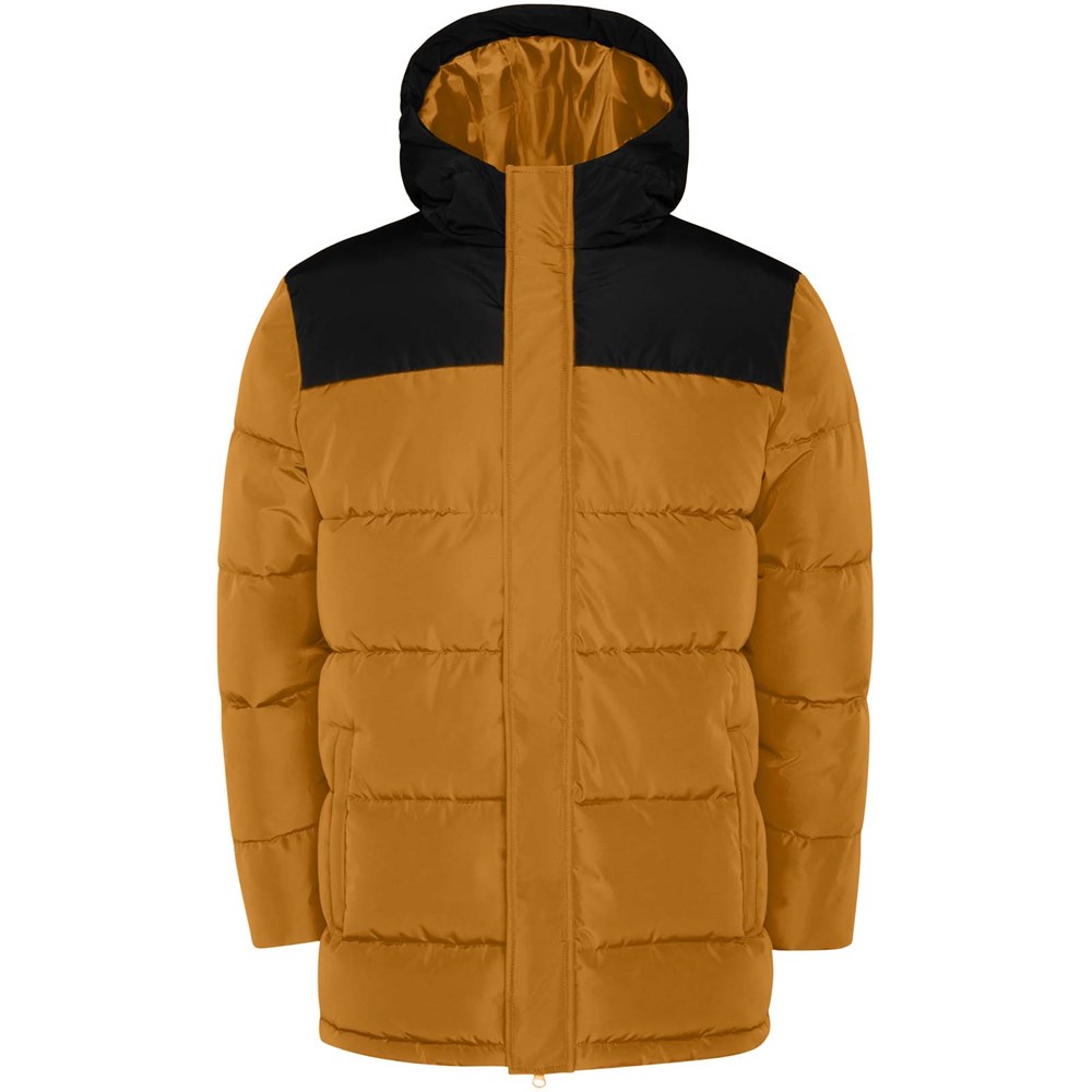 Tallin Steppjacke für Kinder Curry Yellow, schwarz