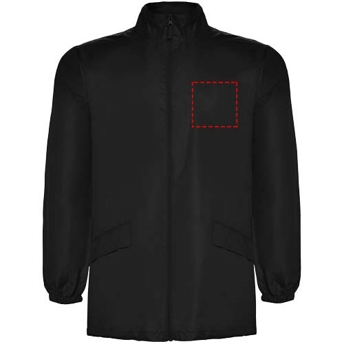 Escocia Leichte Regenjacke Unisex schwarz