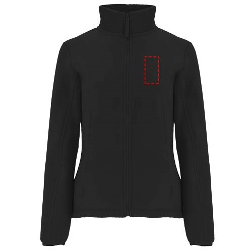 Artic Fleecejacke für Damen schwarz