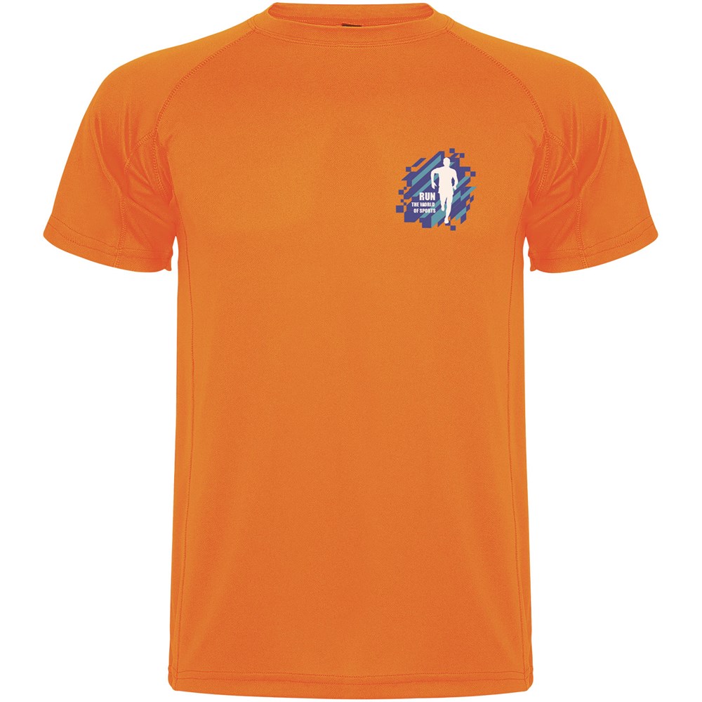 Montecarlo Sport T-Shirt für Herren Fluor Orange