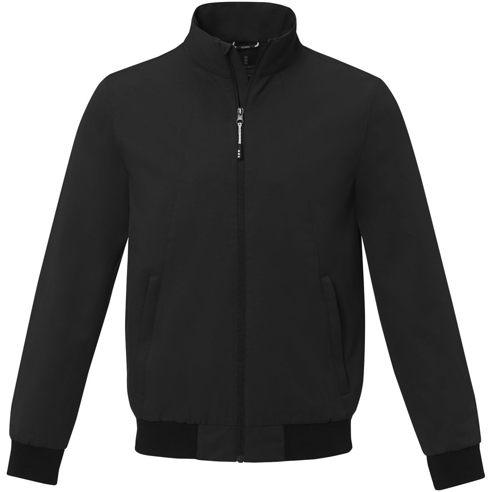 Keefe leichte Bomberjacke - Unisex schwarz