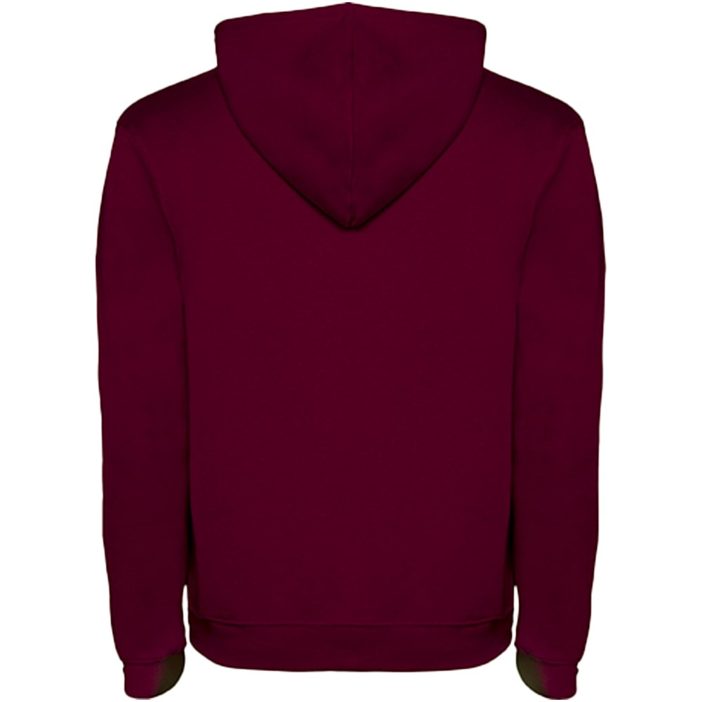 Urban Kapuzenpullover für Herren Maroon rot, Marl Grey