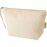 Orissa 180 g/m² grosse Kosmetiktasche aus Bio-Baumwolle 3L