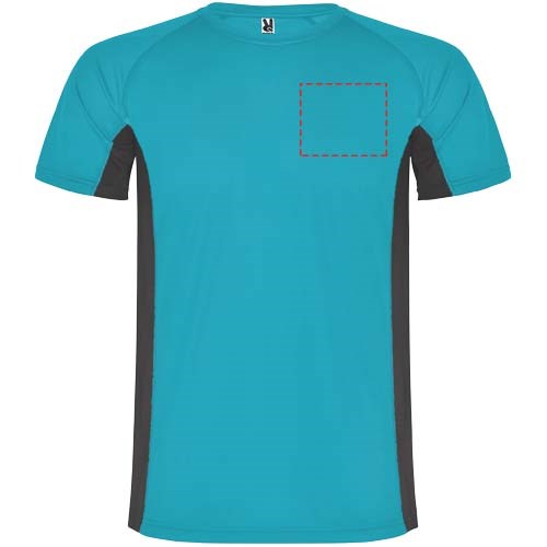 Shanghai Sport T-Shirt für Herren türkis, Dark Lead