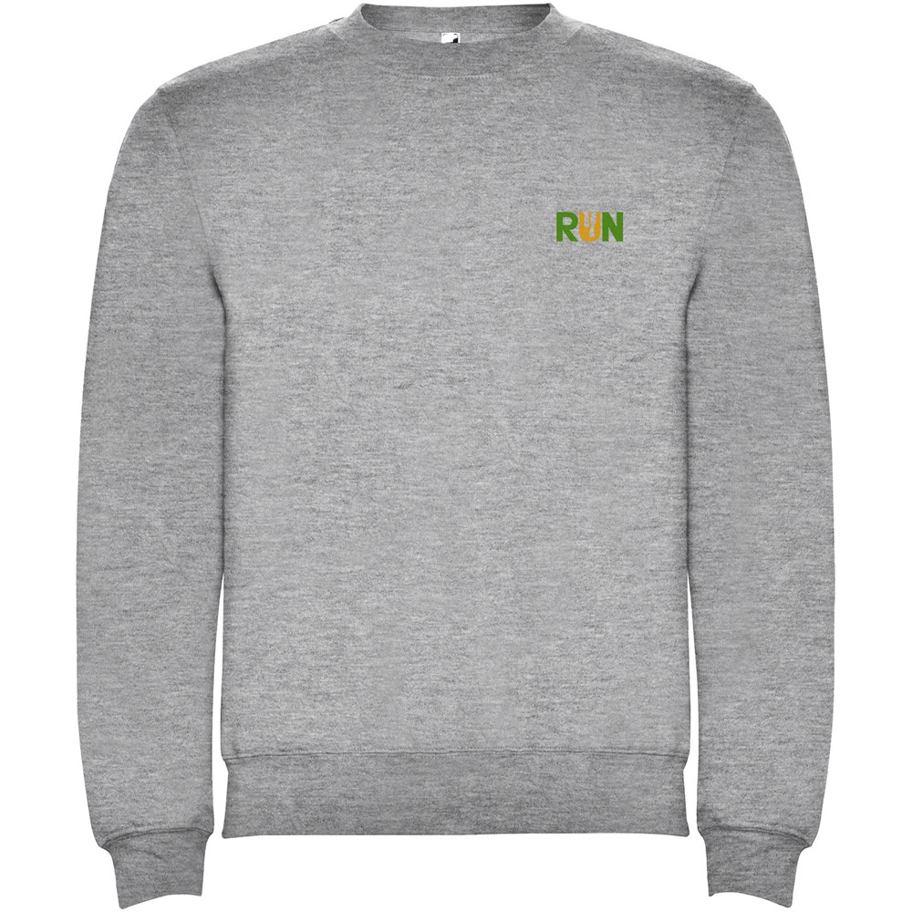 Clasica Sweatshirt mit Rundhalsausschnitt für Kinder Marl Grey