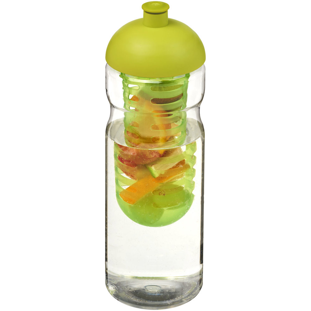 H2O Active® Base 650 ml Sportflasche mit Stülpdeckel und Infusor