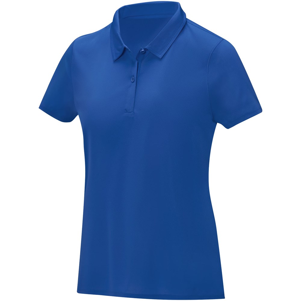 Deimos Poloshirt cool fit mit Kurzärmeln für Damen blau