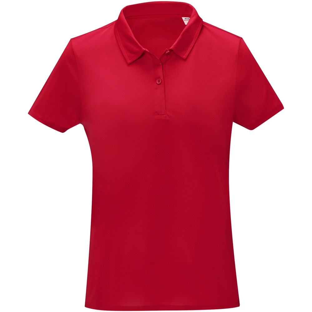 Deimos Poloshirt cool fit mit Kurzärmeln für Damen rot