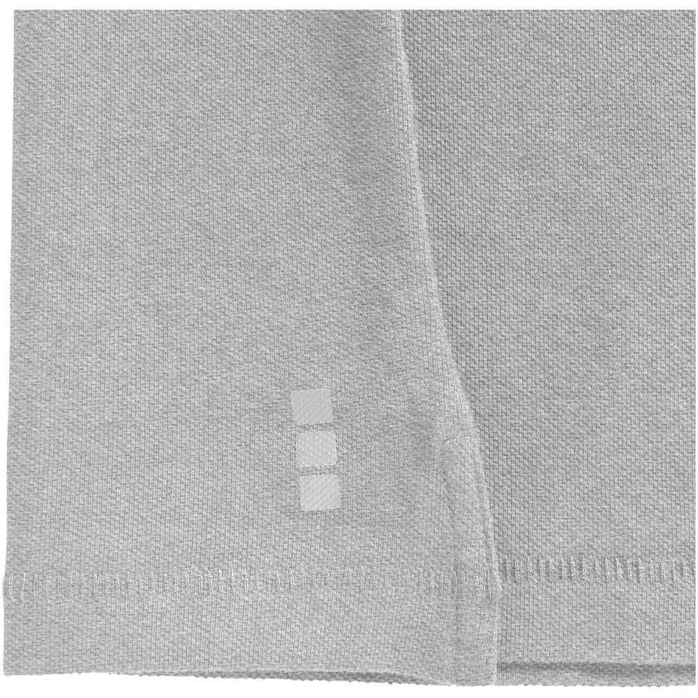 Oakville Langarm Poloshirt für Damen grau meliert