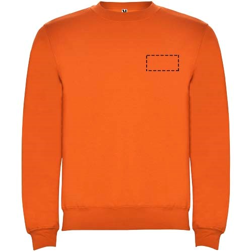 Clasica Sweatshirt mit Rundhalsausschnitt für Kinder orange