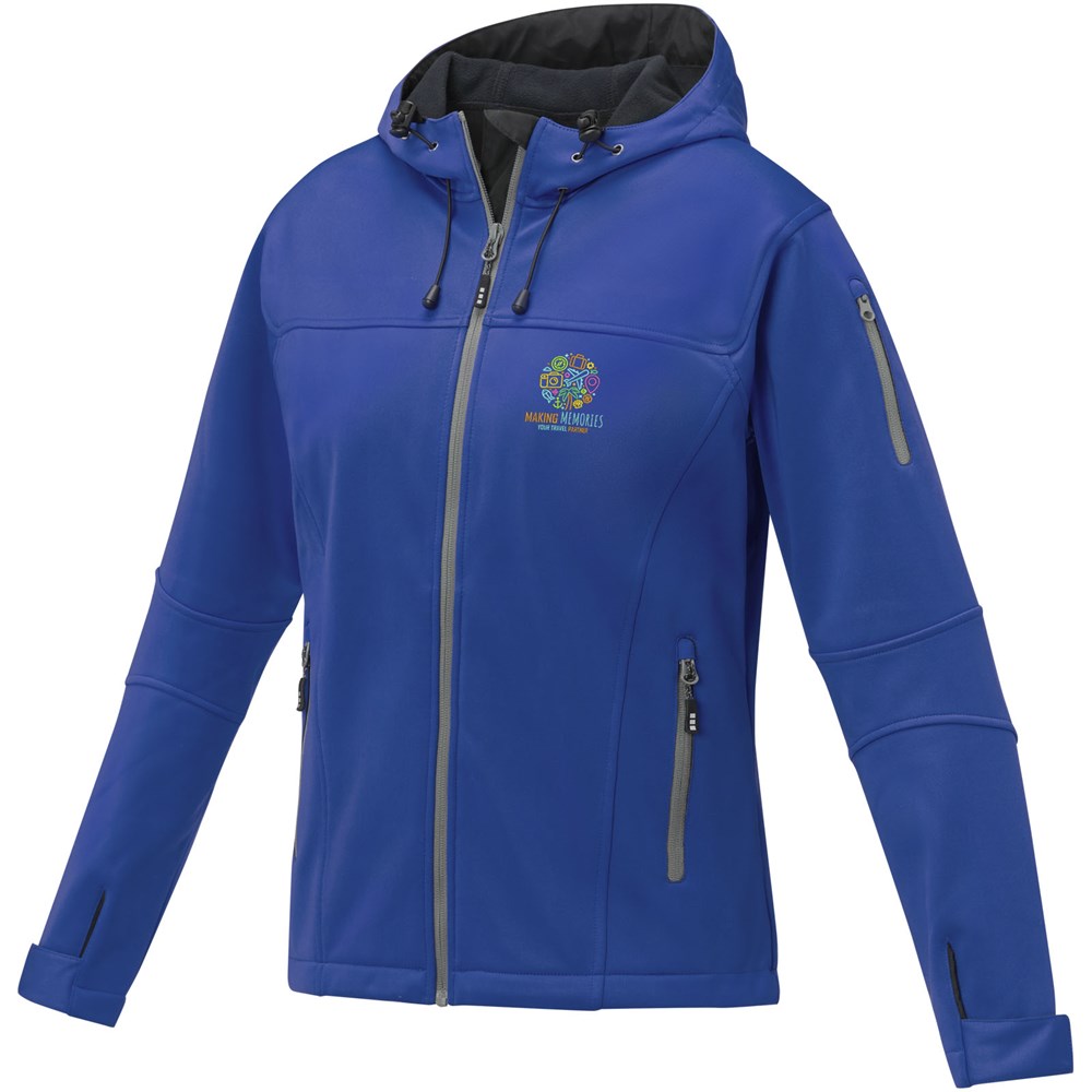 Match Softshelljacke für Damen blau