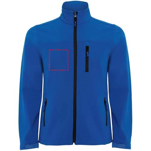 Antartida Softshelljacke für Herren royalblau