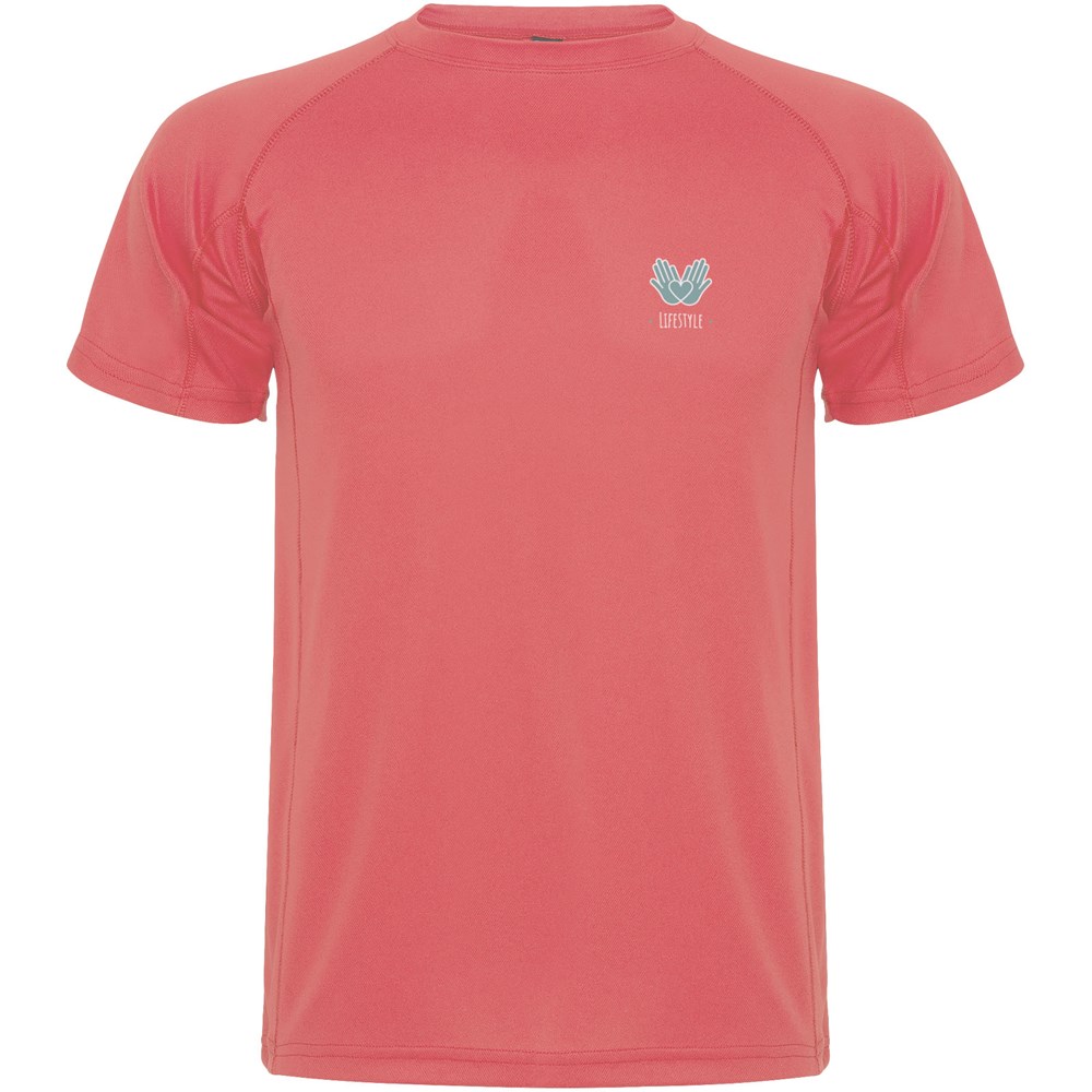 Montecarlo Sport T-Shirt für Kinder Fluor Coral