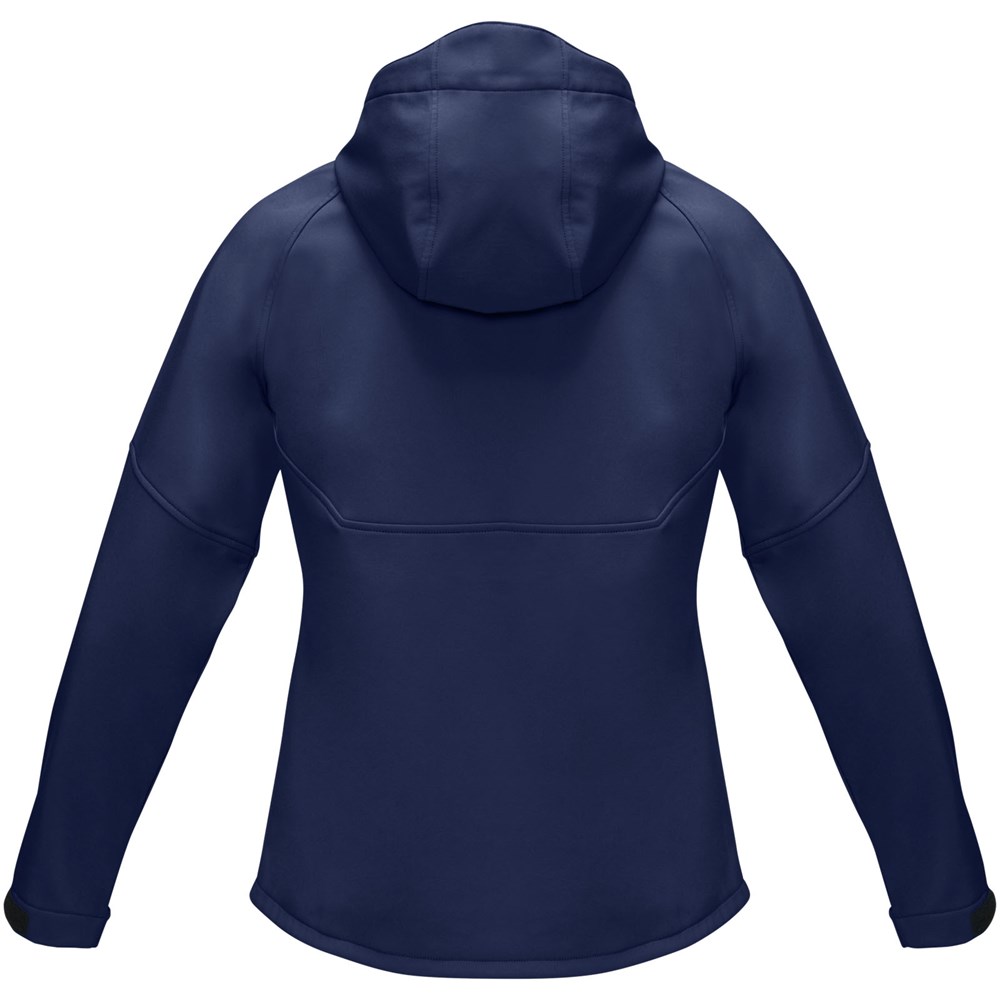 Coltan Softshelljacke aus recyceltem Material für Damen navy