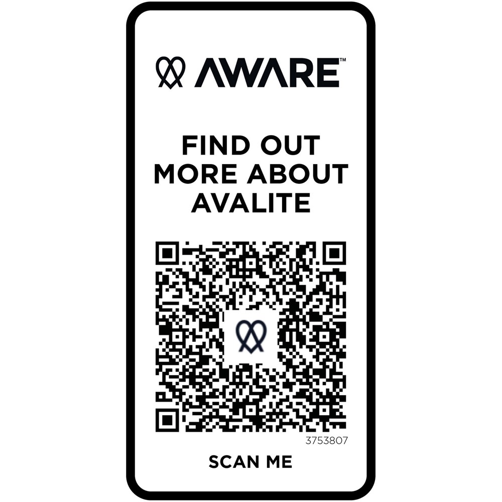 Avalite Aware™ T-Shirt aus recyceltem Material Unisex Oatmeal