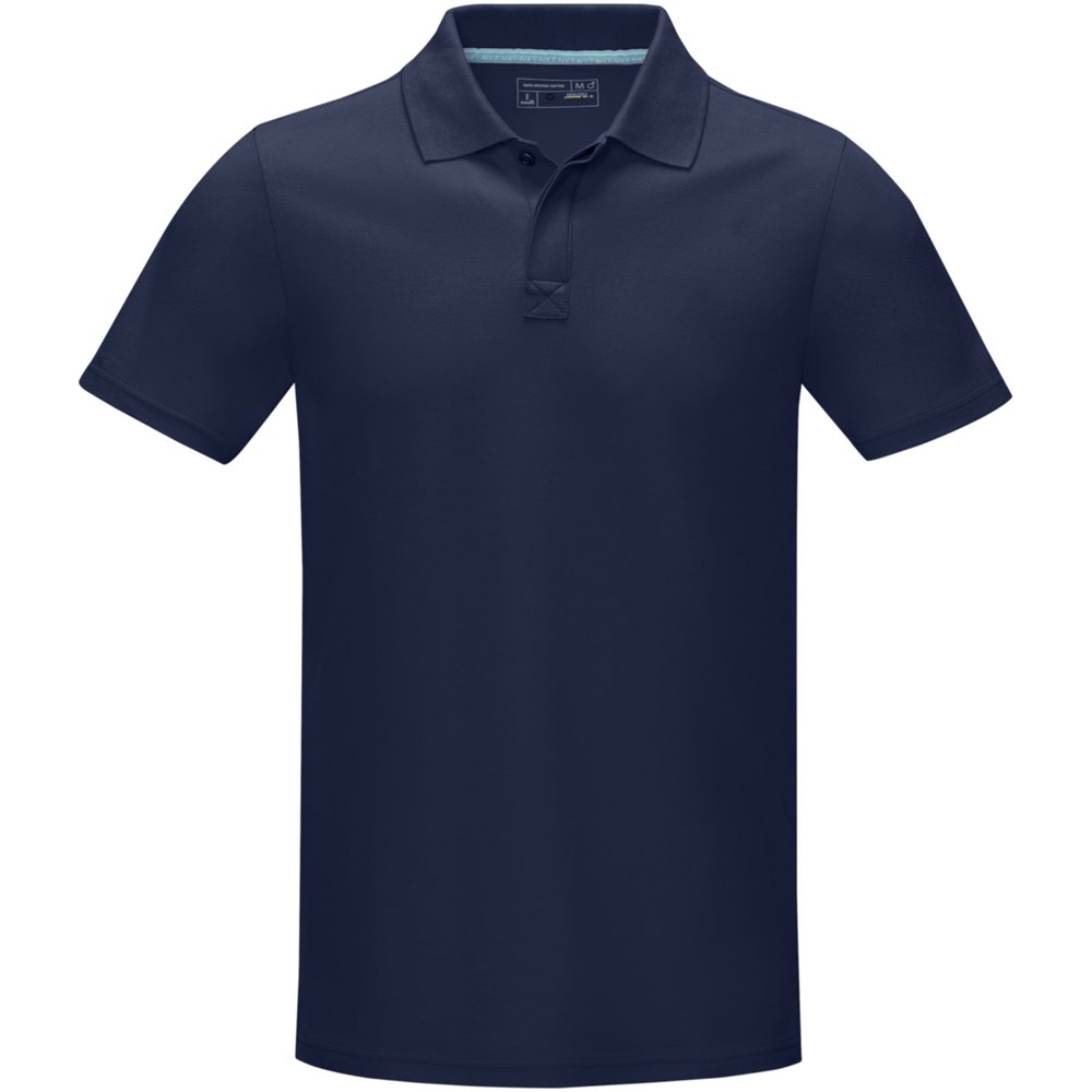 Graphite Poloshirt aus Bio-Baumwolle für Herren navy