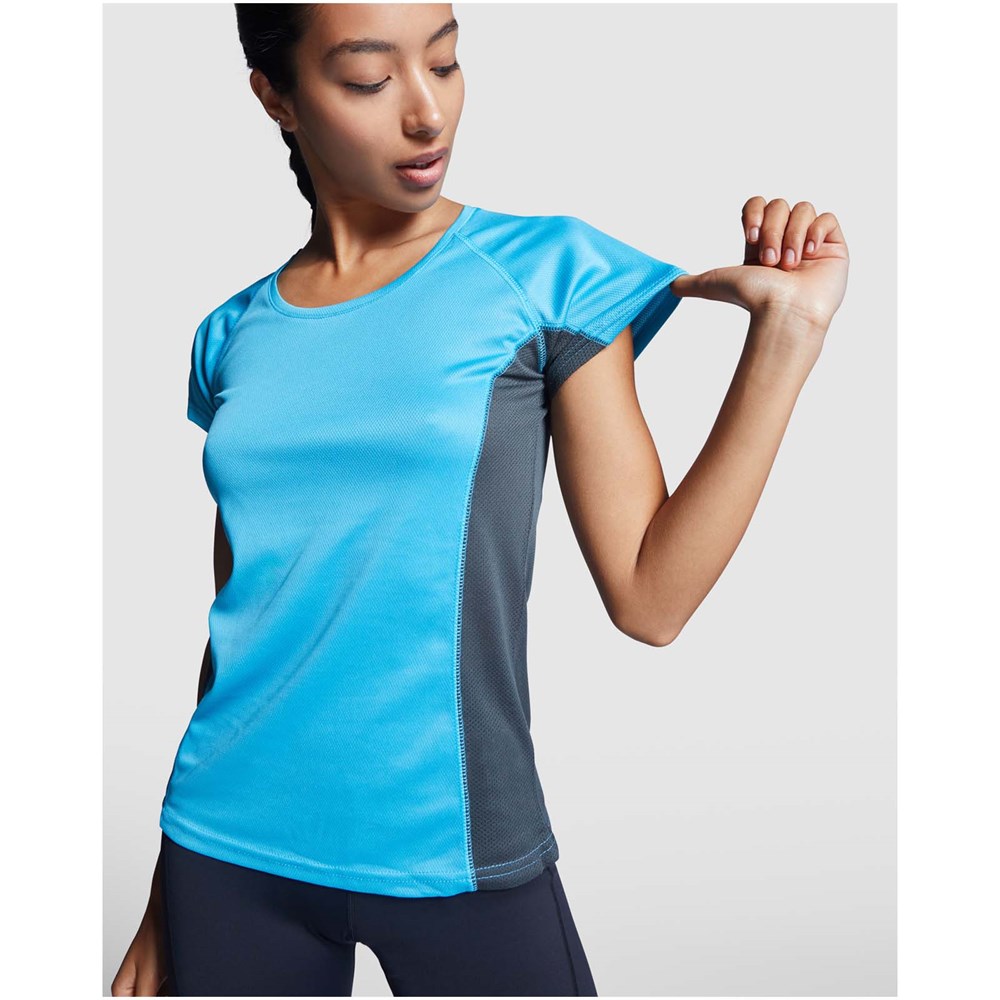 Shanghai Sport T-Shirt für Damen türkis, Dark Lead