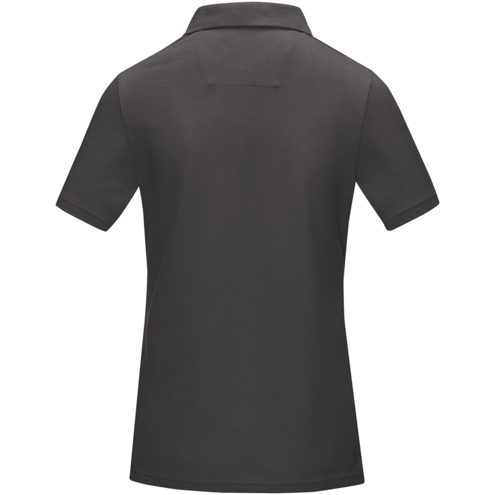 Graphite Poloshirt aus Bio-Baumwolle für Damen storm grey
