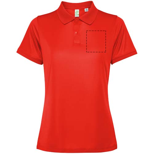 Tormo Poloshirt für Damen rot