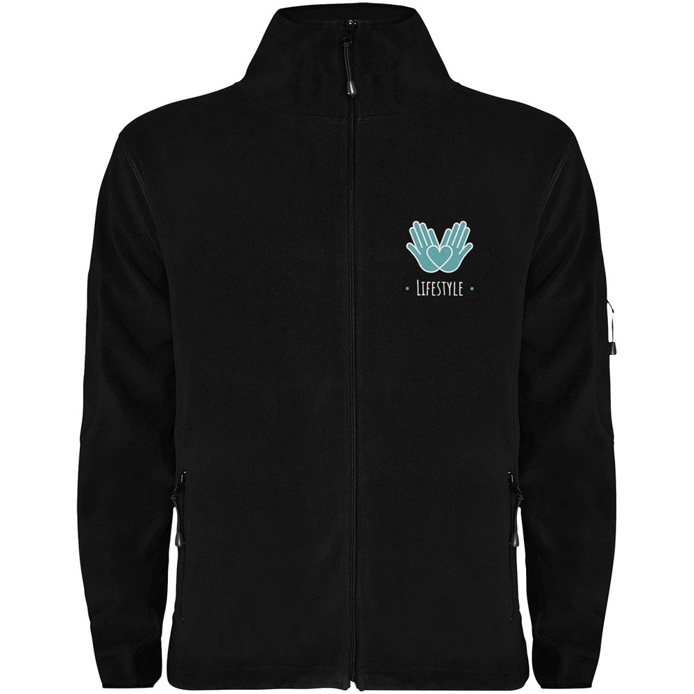 Luciane Microfleecejacke für Herren schwarz