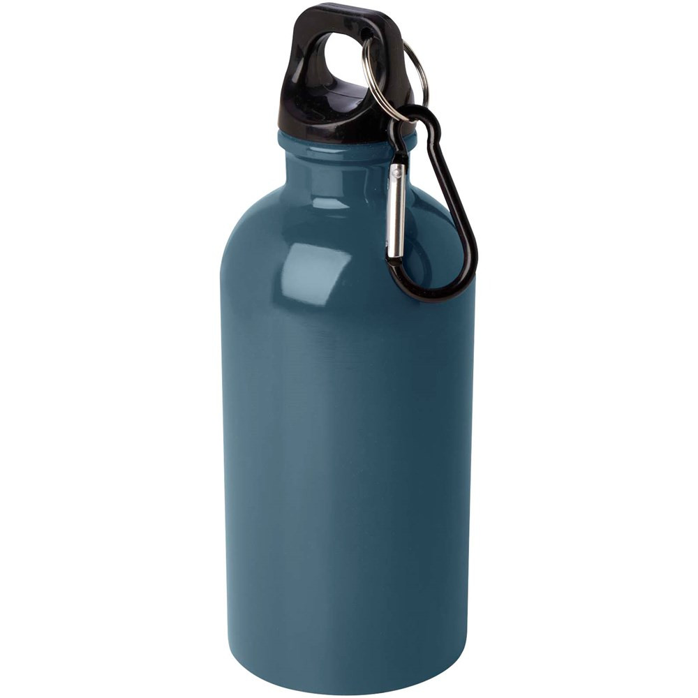 Oregon 400 ml RCS-zertifizierte, einwandige Trinkflasche aus Edelstahl mit Karabinerhaken