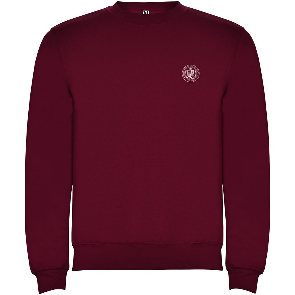 Clasica Sweatshirt mit Rundhalsausschnitt für Kinder Garnet