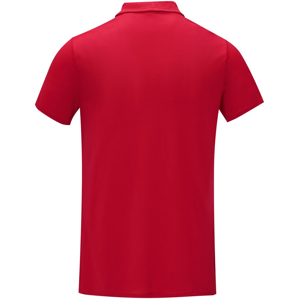 Deimos Poloshirt cool fit mit Kurzärmeln für Herren rot