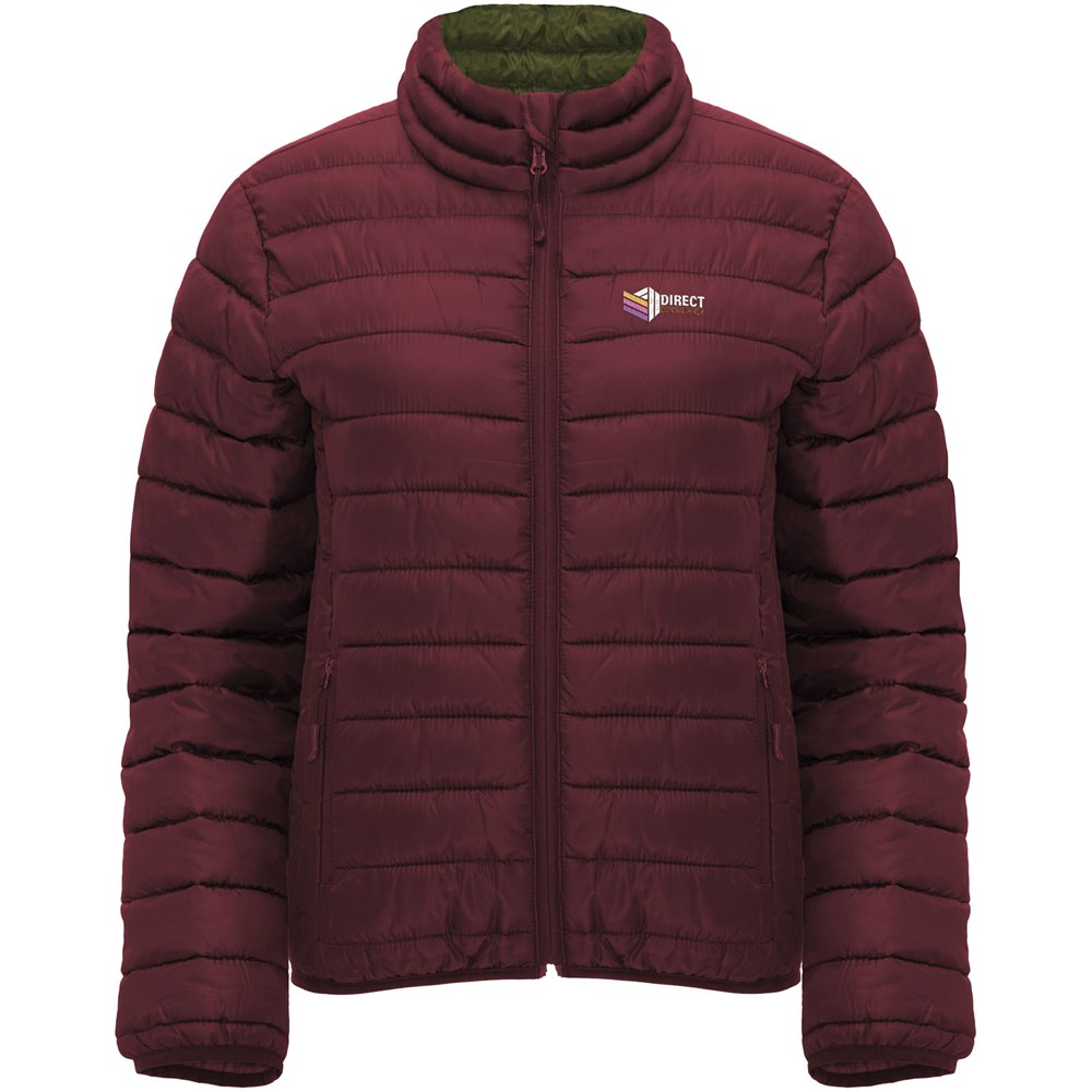 Finland isolierte Jacke für Damen Garnet