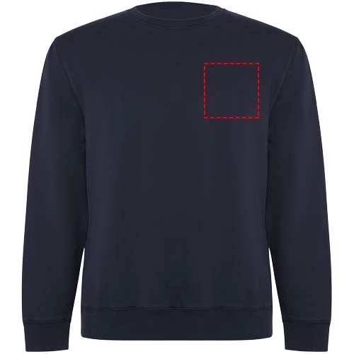 Batian Sweatshirt mit Rundhalsausschnitt aus Bio-Baumwolle Unisex Navy Blue