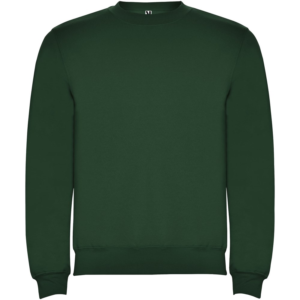 Clasica Sweatshirt mit Rundhalsausschnitt Unisex dunkelgrün
