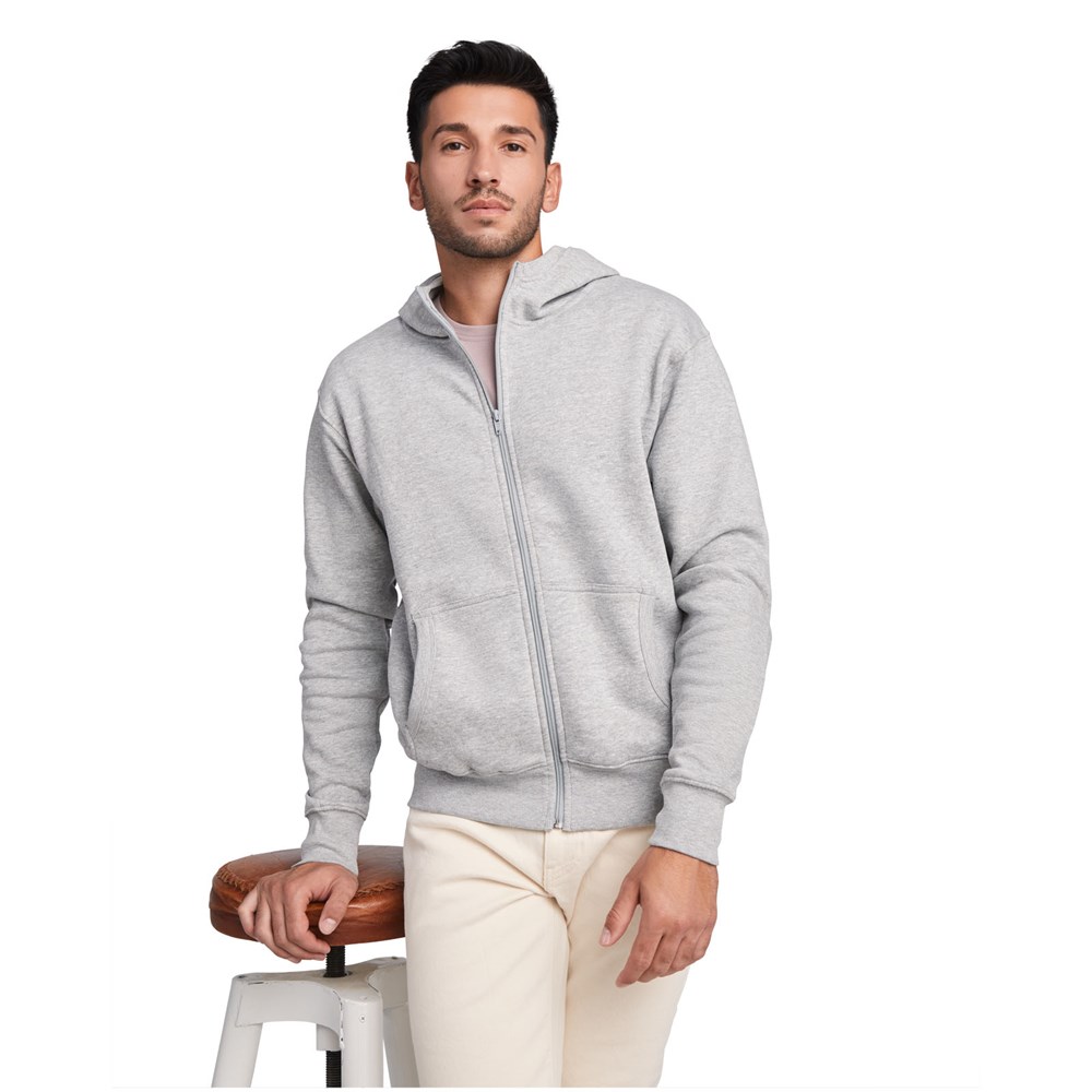 Montblanc Kapuzensweatjacke Unisex Marl Grey