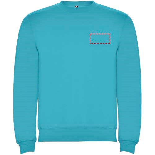 Clasica Sweatshirt mit Rundhalsausschnitt für Kinder türkis