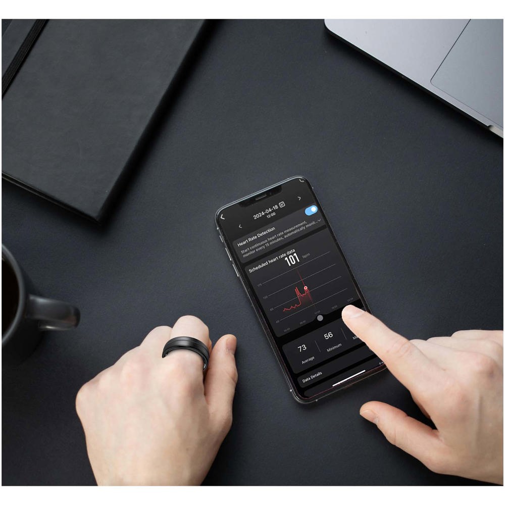 Prixton Orbyt Smart Ring schwarz