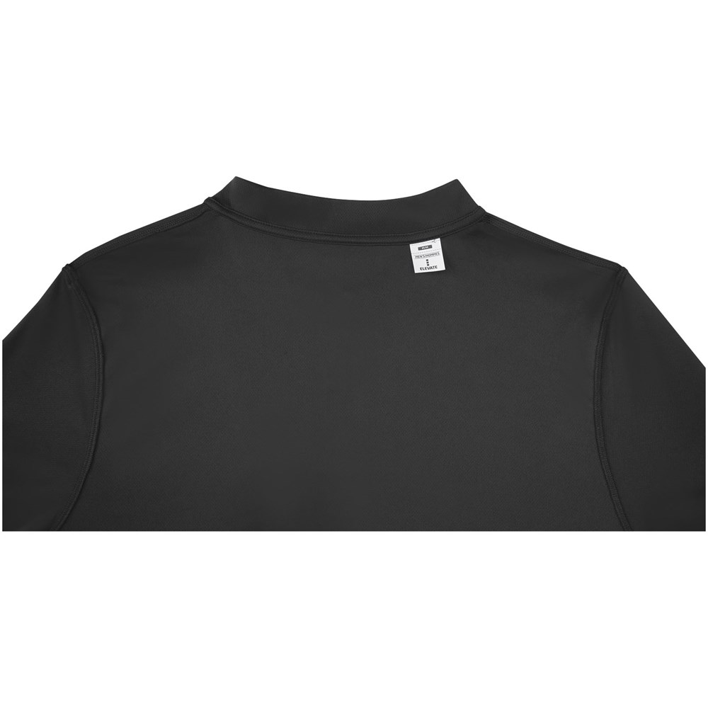 Deimos Poloshirt cool fit mit Kurzärmeln für Herren schwarz