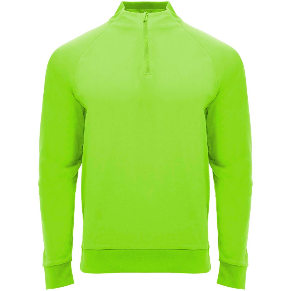 Epiro Half-Zip Sweatshirt für Kinder Fluor Green
