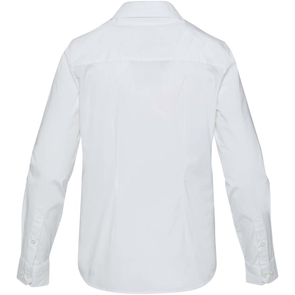Carnelian Popeline Bluse weiss