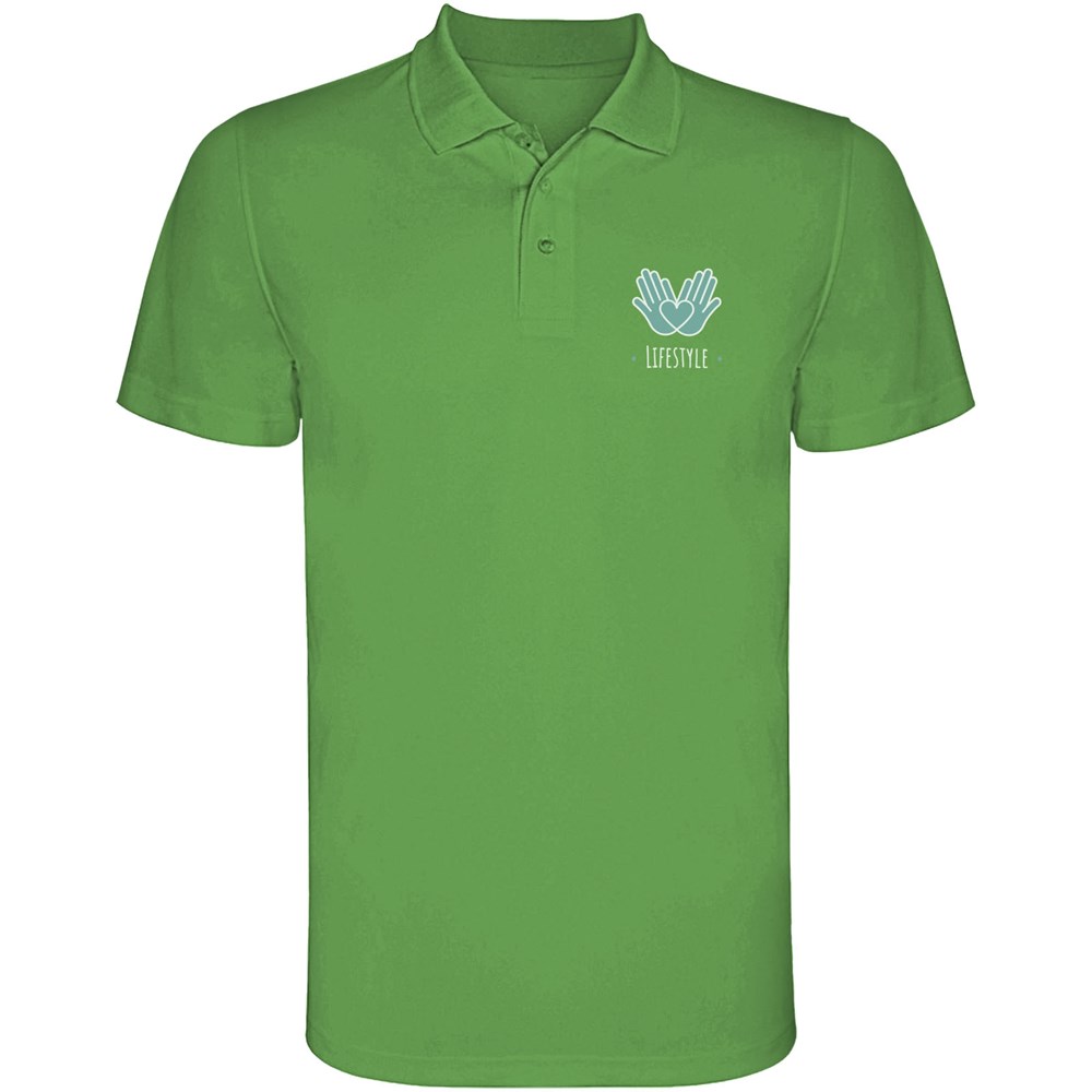 Monzha Sport Poloshirt für Herren farngrün