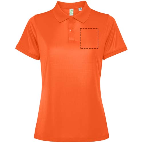 Tormo Poloshirt für Damen Fire orange