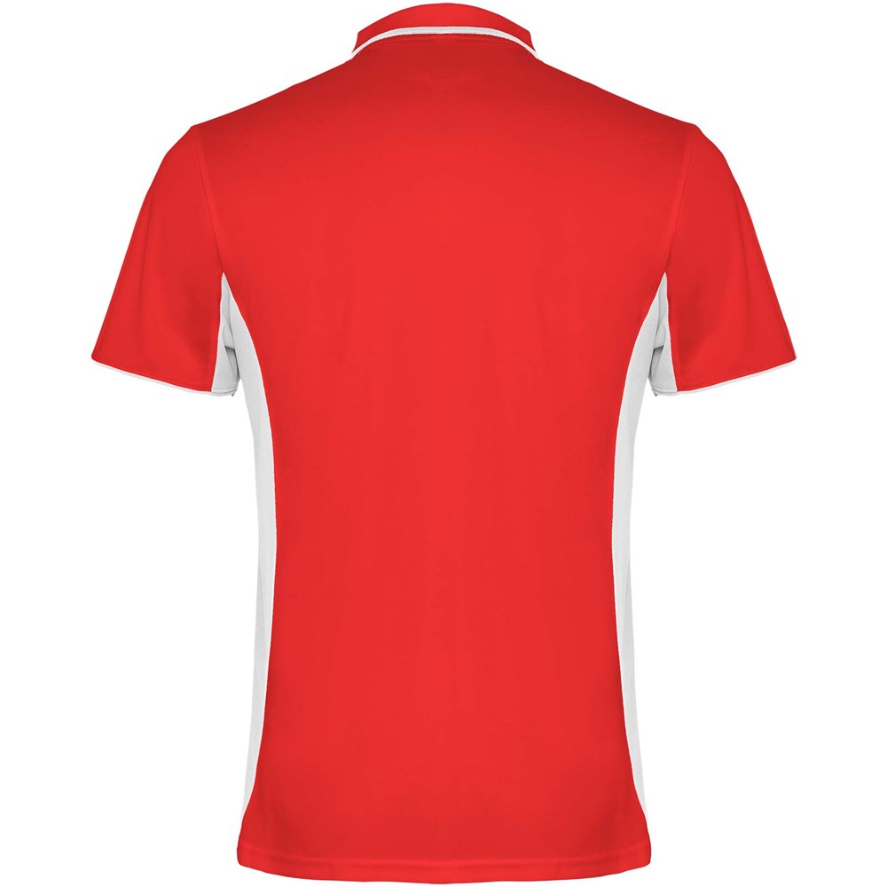 Montmelo Sport Poloshirt Unisex rot, weiss