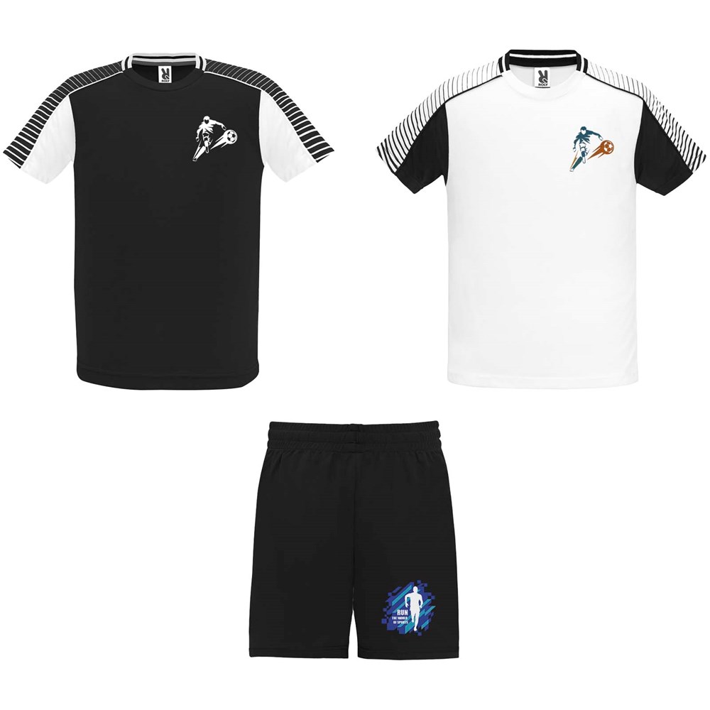 Juve Sport-Set Unisex weiss, schwarz